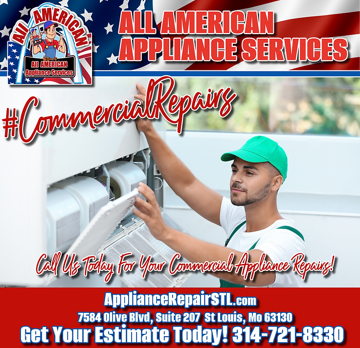 COMMERCIAL EQUIPMENT REPAIR SERVICES All American Appliance Services